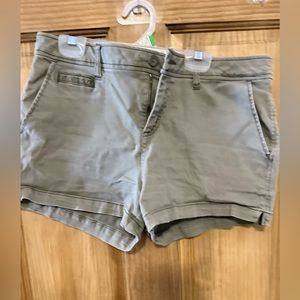 Lt green shorts